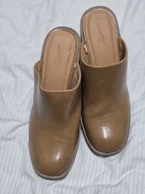 Target Brown Slip-On Mule Clogs